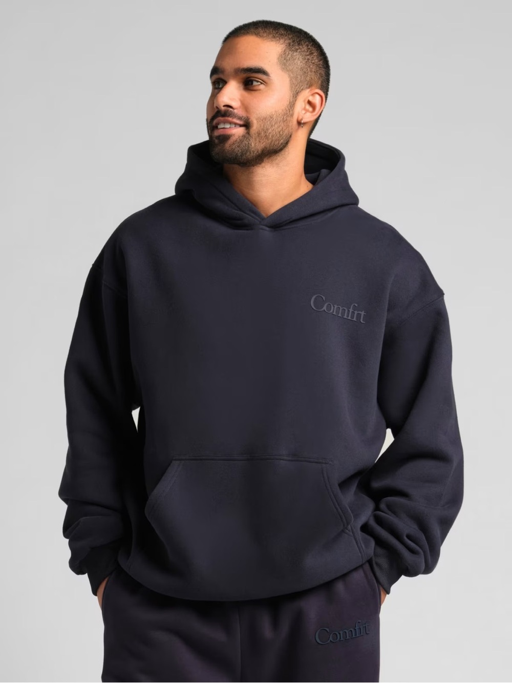 Minimalist Hoodie- NAVY